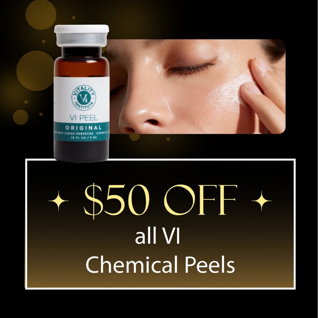 $50 off all VI Chemical Peels at Oasis at WSNM